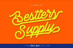 Bestters Supply: A Retro Script Font for Makers