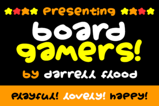 Boardgamers: A Playful Typeface for Editorial Charm