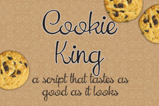 Cookie King: A Handmade Script Font for Web Design