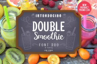 Double Smoothie: A Playful Typeface for Modern Web Design