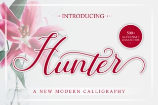 Hunter Font Review: Elevating Campaigns with Elegant Script