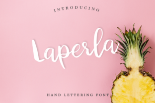 Laperla Font Review: A Fresh Script for Modern Branding