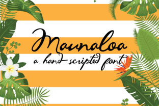 Maunaloa Font Review: A Charming Script for Brand Identity