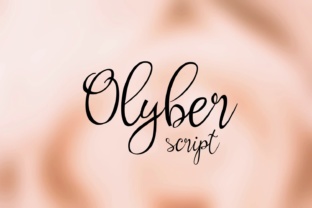 Olyber: A Handwritten Typeface for Modern Editorial Design
