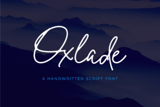 Oxlade: A Signature Font for Authentic Brand Identity