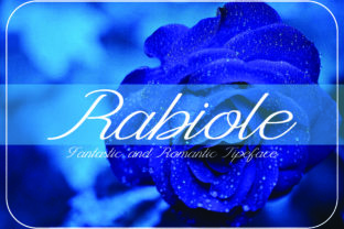 Rabiole: A Modern Script Font for Handmade Brands