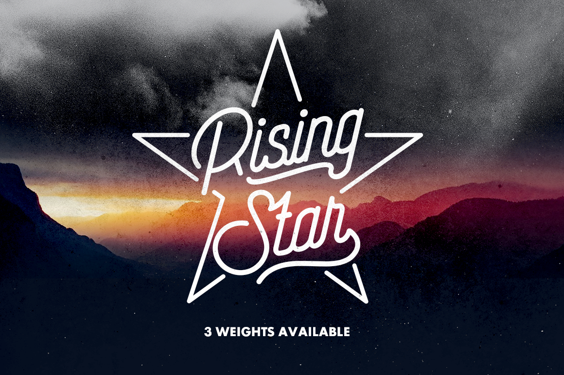 Rising Star Font: A Modern Script for Authentic Branding