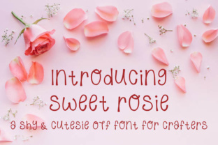 Sweet Rosie: The Perfect Handwritten Font for Crafters