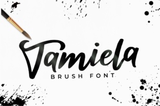 Tamiela Review: A Bold Script for Modern Brand Identity