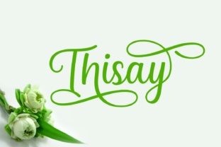 Thisay Font: Elevate Your Handmade Brand