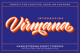 Virmana: The Retro Typeface That Stops the Scroll