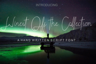 Winest Off the Collection: A Handwritten Font for Branding